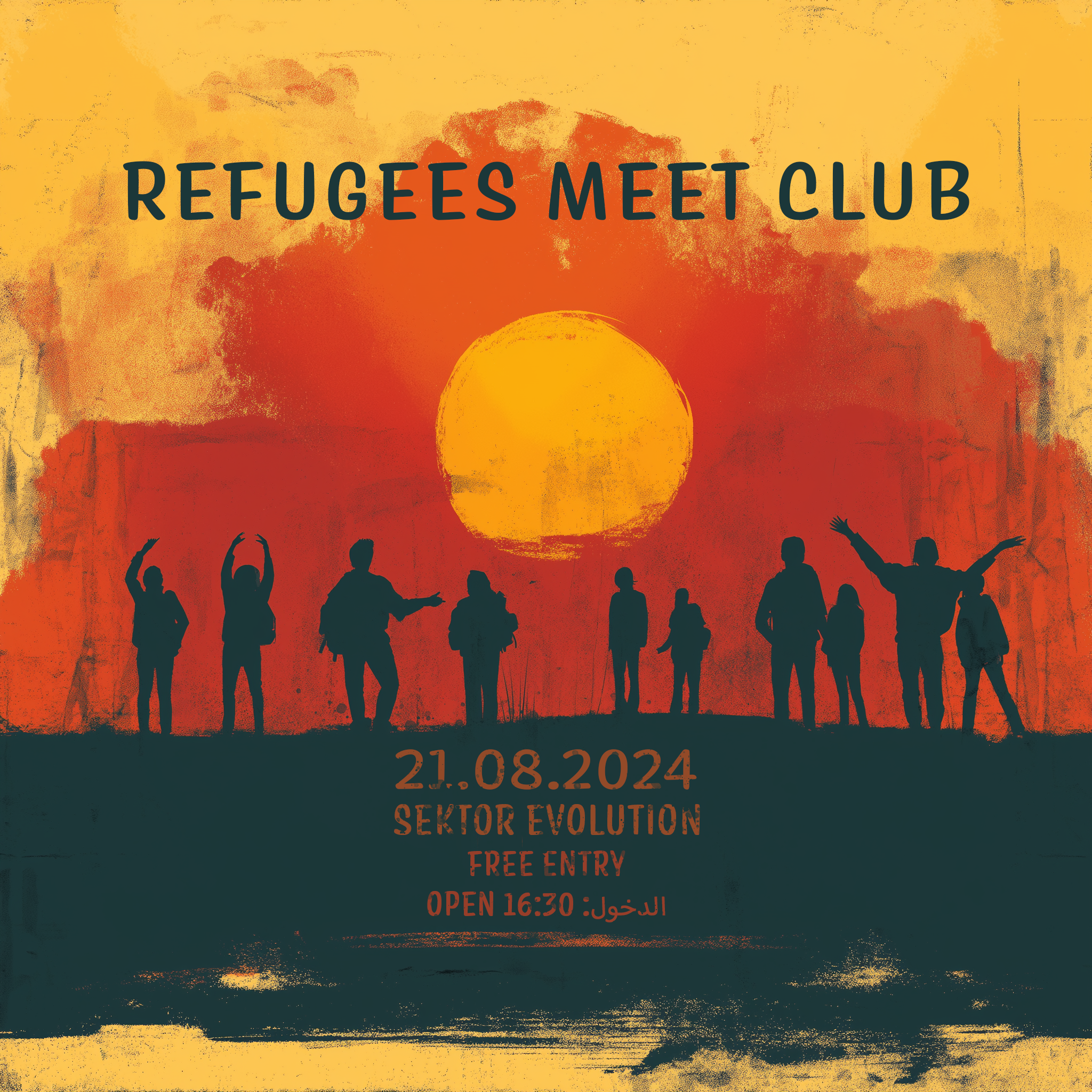 Refugees meet Club